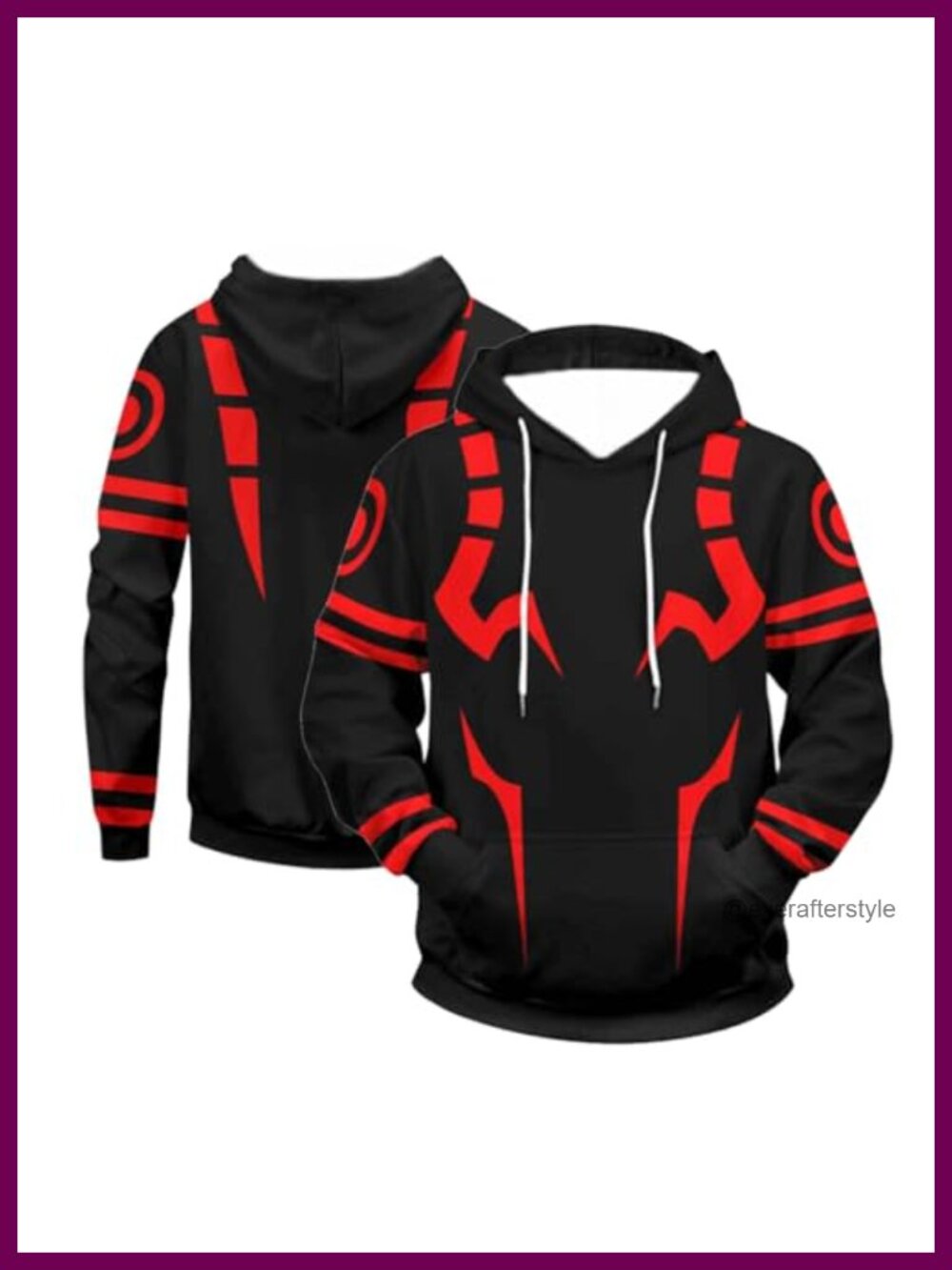 Anime Cosplay Pullover Hoodie 3D Novelty Sweatshirt Unisex Casual